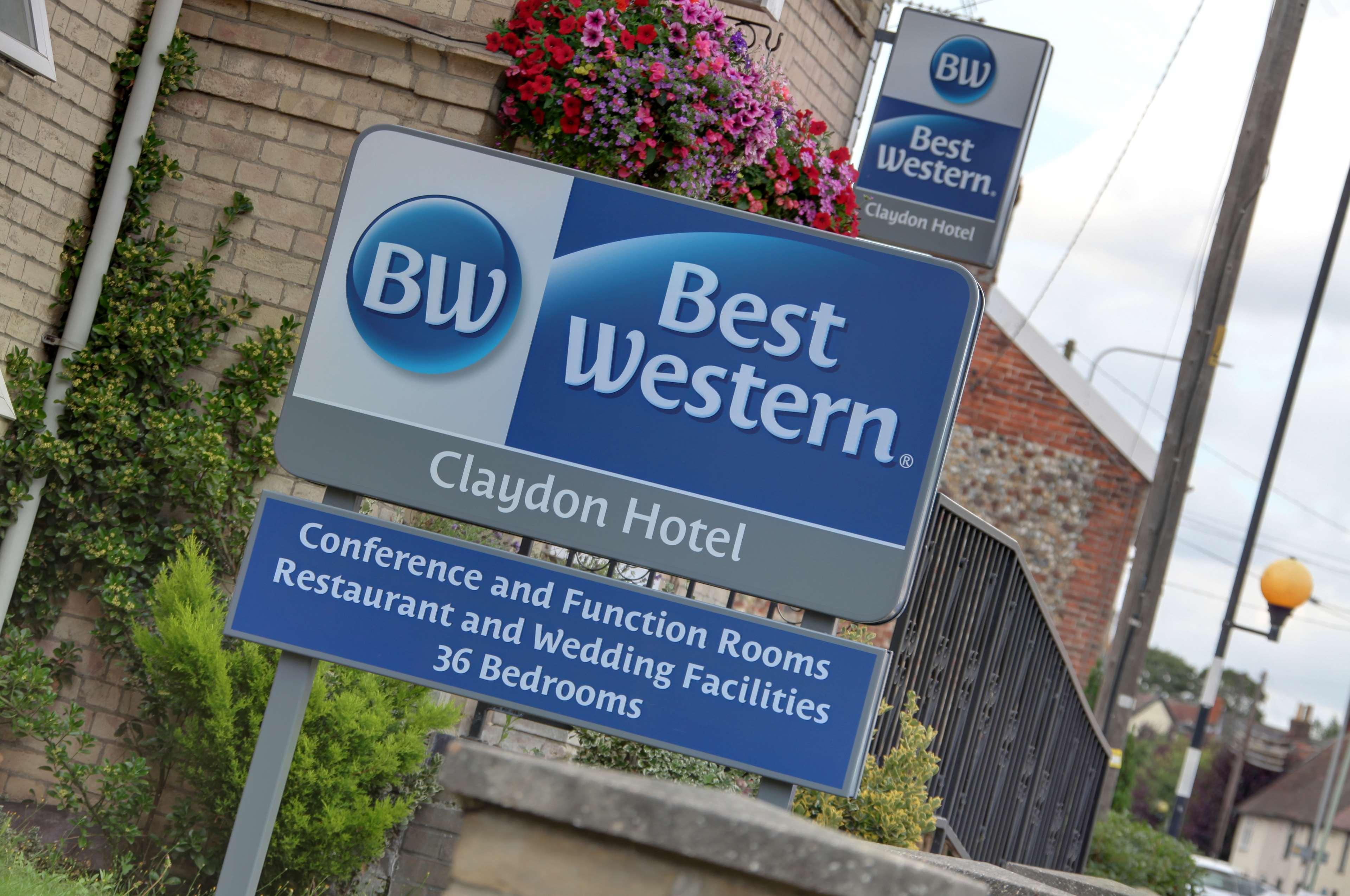 Best Western Claydon Hotel Extérieur photo